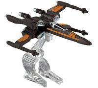Hot Wheels Star Wars The Force Awakens Starship - Poe's X-Wing Fighter- Noir (Djjj63)