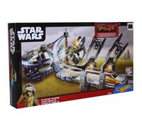 Hot Wheels Star Wars Tie Factory Takedown circuit de course + 1 jouet voiture Track Set