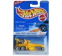 Hot Wheels Street Cleaver, 1996 Premières éditions 4/12 [Jaune] Blanc 5 points