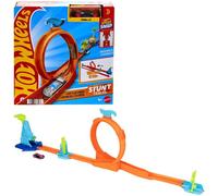 Hot Wheels Stunt Track Loop Flag Finish