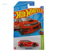 Hot Wheels Subaru WRX STI - HW Hatchbacks 4/5 - HCX04 - Carte courte - Rouge - Mattel 2022