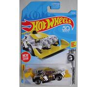 Hot Wheels Super CHROMES 10/10, CHROMES/Yellow Rising Heat 145/365 50e anniversaire