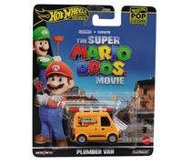 Hot Wheels SUPER MARIO BROS Le FILM Modèle DieCast Van PLUMBER VAN de - échelle 1/64 longueur 5 cm HXF03