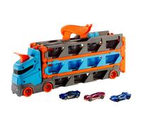 Hot Wheels - Super Transporteur Extensible - Véhicules De Rangement Et De Transport - Petite Voiture - 4 Ans Et +