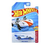 Hot Wheels Voiture miniature Super Twin Mill Let's Race 1/5 Blanc Nouveau 2025