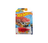 Hot Wheels T-REX Transporter Red HW cran Temps 4/10