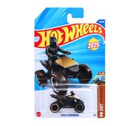 Hot Wheels Tesla Cyberquad HYX91 HW Dirt 4/10 Short Card Noir Or Licence Tesla Mattel 2025 1:64
