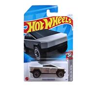 Hot Wheels Tesla Cybertruck - HW Rolling Metal 4/5 - HTB55 - Carte courte - ZAMAC - Mattel 2024 - 1:64