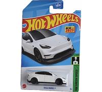 Hot Wheels Tesla Model Y, HW Green Speed 1/10