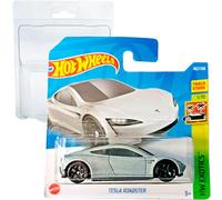Hot Wheels Tesla Roadster HW Exotics 1/10 (162/250) 2022 Short Card + Blister & Card Protector Pack