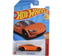 Hot Wheels Tesla Roadster, Then and Now 9/10 [Orange] 249/250