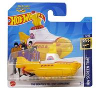 Hot Wheels - The Beatles Yellow Submarine - HW Screen Time 6/10 - HKH12 - Short Card - Mattel 2023 Hot Wheels - The Beatles Yellow Submarine - HW Screen Time 6/10 - HKH12 - Short Card - Mattel 2023