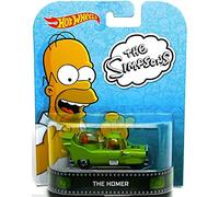 Hot Wheels The Homer CAR Retro Entertainment Series The Simpsons Échelle 1:64 Jouet de collection en métal moulé sous pression Modèle de voiture