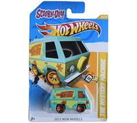 Hot Wheels The Mystery Machine, fourgonnette moulée sous pression à l'échelle 1:64, thème Scooby-Doo, 3 ans et plus, unisexe