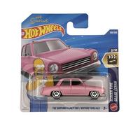Hot Wheels - The Simpson Family Car - JJJ68 - Screen Time 3/10 - Carte courte - Rose - Modèle sous licence officielle - Mattel 2026 (108/250) - 1:64