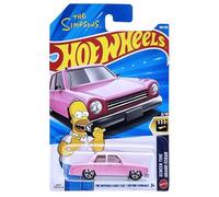 Hot Wheels The Simpsons Family Car [Rose] Screen Time 3/10, 108/250-1:64 Échelle jouet véhicule moulé sous pression