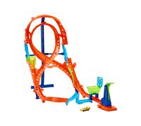Hot Wheels Tour de course transformable ou piste cascades grand huit (HMB15 Figure d'action)