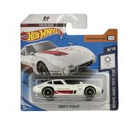 Hot Wheels Toyota 2000 GT - GHF55 - Olympic Games Tokyo 2020 8/10 - Carte courte - Blanc - Modèle sous licence officielle - Mattel 2020 (184/250) - 1:64