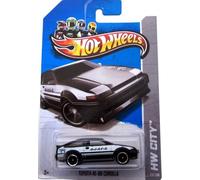 Hot Wheels Toyota AE-86 Corolla, Noir, City 23/250