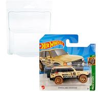 Hot Wheels Toyota Land Cruiser 80 Mud Stunds 2/5 (91/250) 2022 Short Card + Blister & Card Protecteur Pack Friki Monkey