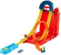 Hot Wheels Track Builder Unlimited Boîte à cascades de bidons d'essence
