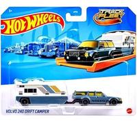 Hot Wheels Track Fleet Volvo 240 Drift Camper
