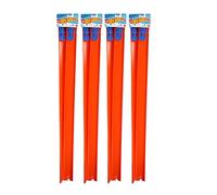 Hot Wheels Tracks Lot d'extension de pistes et connecteurs pour chaque extension (8 pistes droites, 61 cm)