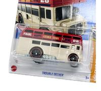 Hot Wheels - Trouble Decker - HW Fast Transit 5/54- HTB45 - Carte courte - Penang George Town - Netflix Let's Race - Mattel 2024-1:64