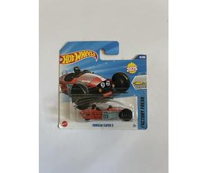 Hot Wheels Véhicule à l'échelle 1:64 à jouer ou à exposer. Collection de voitures. Cadeau pour enfants. Modèle de 2025, Choisissez 1 voiture (HYX48, 15/250 Morgan Super 3)