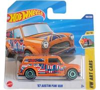 Hot Wheels Véhicule à l'échelle 1:64 pour jouer ou exposer - Collection de voitures - Cadeau pour enfants - Modèle 2025 - Choisissez 1 voiture (HYY93, 161/250 '67 Shelby GT500)