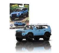 Hot Wheels Véhicule à Thème Premium Car Culture, voiture ou camion en métal à l’échelle 1/64, avec pneus Real Riders et carrosserie et châssis Metal/Metal (les styles peuvent varier), JBK52