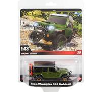 Hot Wheels Véhicule de qualité supérieure à l'échelle 1:43e, répliques sous licence officielle pour collectionneurs adultes, pneus Real Riders, corps et châssis en métal/métal