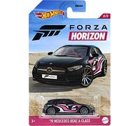 Hot Wheels Véhicule Mercedes Benz Classe A à l'échelle 1:64, cadeau pour collectionneurs et enfants à partir de 3 ans