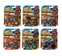 Hot Wheels Monster Trucks - 1/64 (modèle aléatoire) - Petite Voiture - 3 ans et +