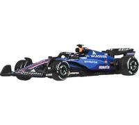 Hot Wheels Véhicules Formule 1® en métal moulé à l’échelle 1/64 à Collectionner avec pneus Real Riders, carrosserie et châssis en métal (Les modèles Peuvent Varier), JKD85