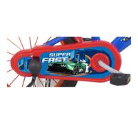 Denver Bike Vélo enfant 14 pouces sous licence Hot Wheels, 3-5 ans, roues amovibles, freins caliper avant/arrière, cadre en acier, roues gonflables, gourde et bouclier