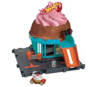 Hot Wheels Coffret Let's Race Netflix City Course Glacée – 1 voiture, structure à connecter – HTN77