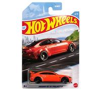 Hot Wheels Voiture de luxe à hayon Jaguar XE SV Project 8 HDH15
