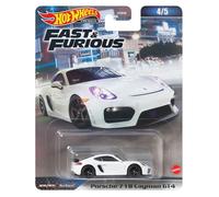 Voiture - Hot Wheels - Fast & Furious - Métal premium - Échelle 1/64 - Multicolore