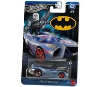 Hot Wheels - Voiture jouet Batman à l'échelle 1:64, prototype H-24, véhicule moulé sous pression, héros populaire ou méchant de la franchise mondiale