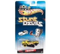 Hot wheels voiture yur so fast - stunt devils - vehicule cascadeurs multicolore G