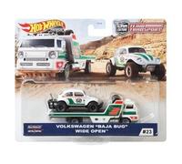 Hot Wheels Voiture miniature Volkswagen Team Transport Baja Bug Wide Open Series n°23 (2020)