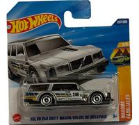 Hot Wheels Volvo 240 Drift Wagon (JBB40) Wagons Familiales Série 3/5 1:64 Voiture miniature sous licence Volvo & Michelin