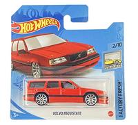 Hot-Wheels Volvo 850 Break (rouge) 2/10 Factory Fresh 2021 - 43/250 (carte courte) GRY26