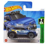 Hot Wheels - Volvo XC40 Recharge - HW Green Speed 2/10 - HTB79 - Carte courte - Bleu foncé métallisé - Mattel 2024