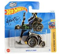 Hot Wheels - Wheelie Chair - HW Xtreme Sports 3/5 - HTD18 - Short Card - Aaron Wheelz Fotheringham - Mattel 2024-1:64