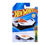 Hot Wheels - X-CCELERON - JJH43 - Exoticars 6/10 - Carte courte - Blanc - Hypercar futuriste - Modèle fantaisie - Mattel 2026 (75/250) - 1:64