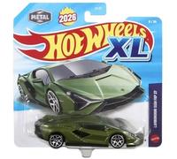 Hot Wheels XL Lamborghini Sian FKP 37 [Vert] 9/24 Nouveau pour 2026! Véhicule jouet moulé sous pression à l'échelle 1:43