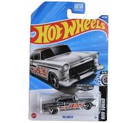 Hot Wheels Zamac '55 Chevy, Rod Squad 3/10 [Argent] 45/250