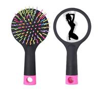 Hot Woman Squats Contour Brosse à cheveux démêlante Base coussin